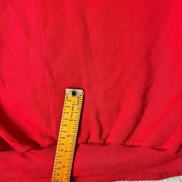 Vintage Mickey Mouse Disney Unlimited Sweatshirt Red Size XL Unisex - Picture 8 of 10